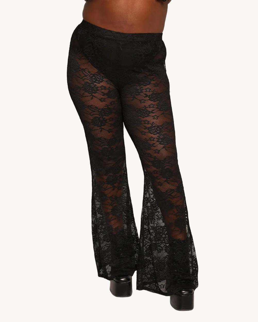 Last Call Lace Pants sold by iHeartRaves product image thumbnail 4