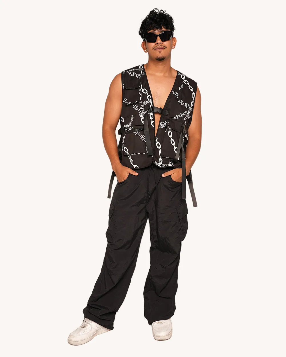 Power Surge Silver Reflective Vest sold by iHeartRaves product image thumbnail 4