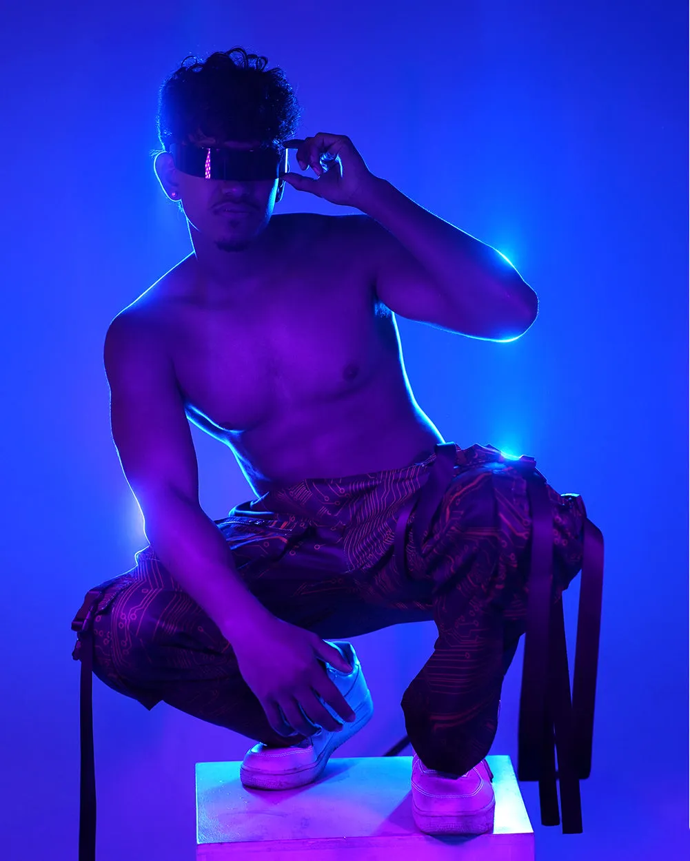 Infinite Matrix Joggers sold by iHeartRaves product image thumbnail 2