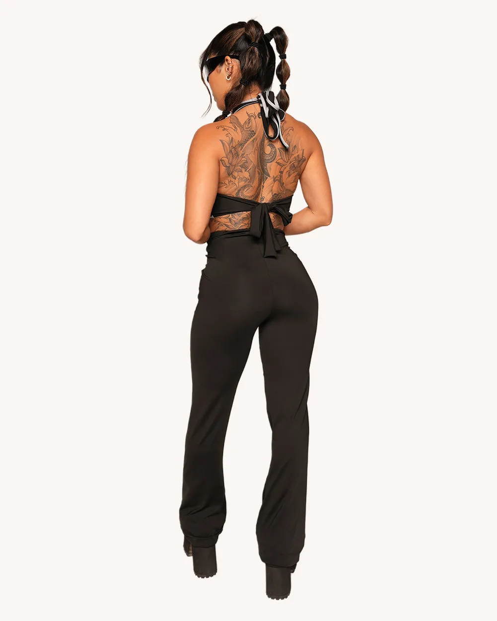 Night Vision Reflective Cutout Jumpsuit sold by iHeartRaves product image thumbnail 3