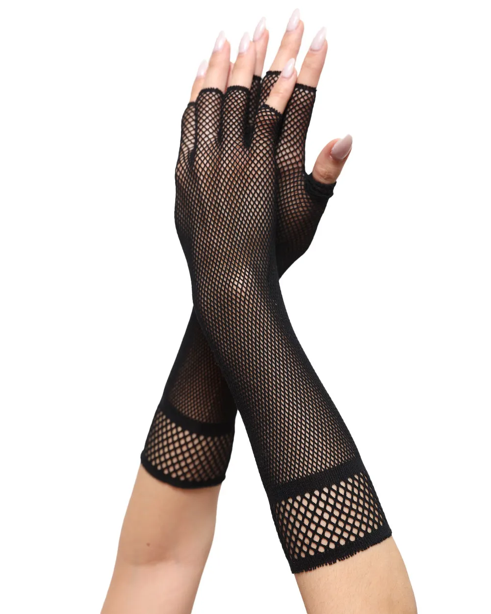 Dark Delights Fishnet Arm Warmers sold by iHeartRaves