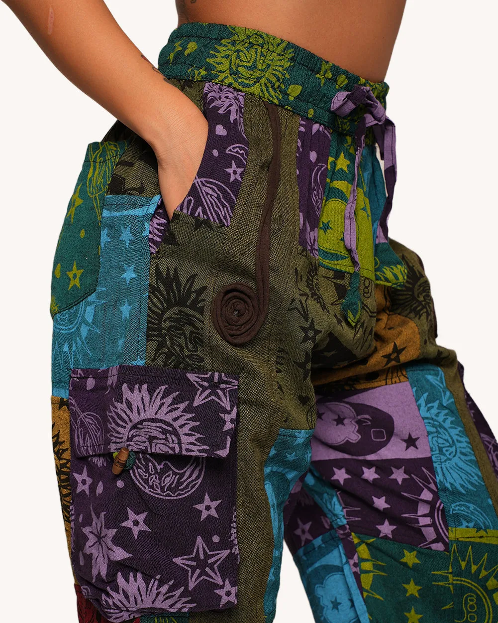 Totally Groovy Harem Pants sold by iHeartRaves product image thumbnail 2