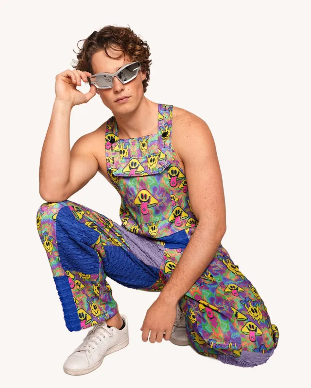 Welcome to Trippyland Overalls made by iHeartRaves