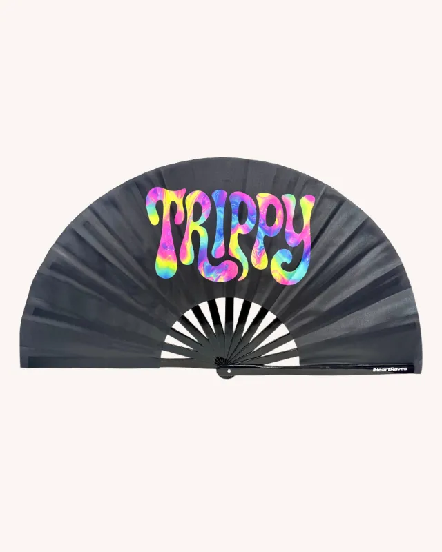 Trippy Daze Hand Fan sold by iHeartRaves