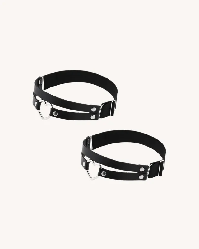 Love Bite Pair Leg Garters made by iHeartRaves