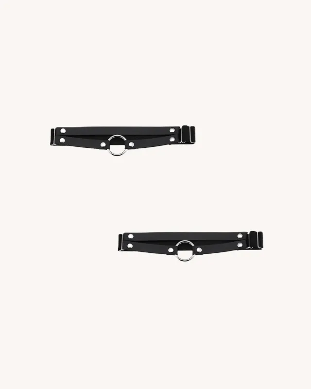 Locked In Pair Leg Garters made by iHeartRaves