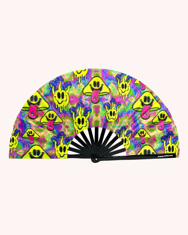 Welcome to Trippyland Hand Fan sold by iHeartRaves