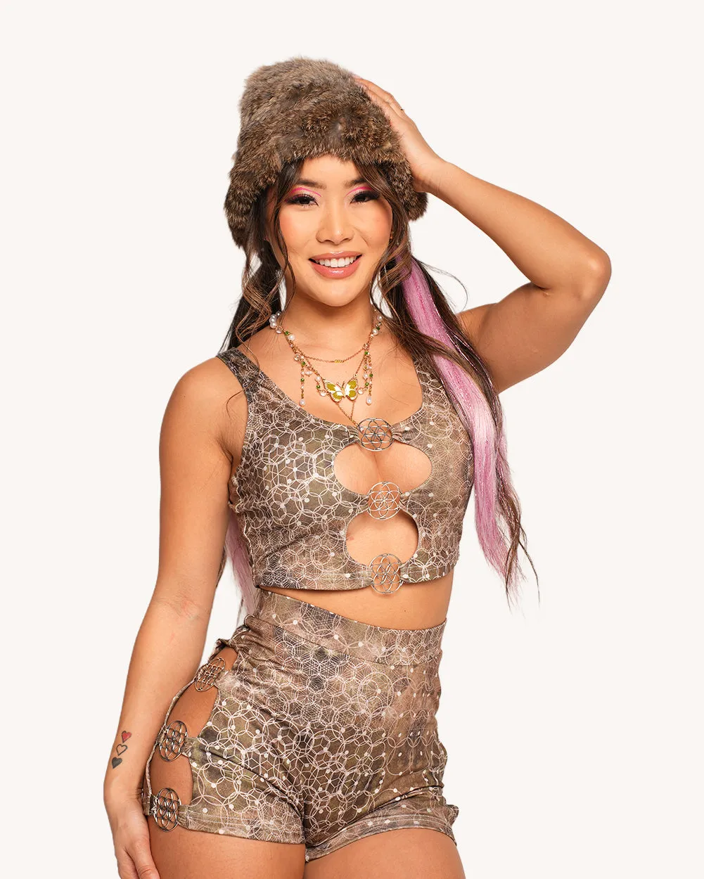 Beneath The Trees Top with Charm sold by iHeartRaves product image thumbnail 3