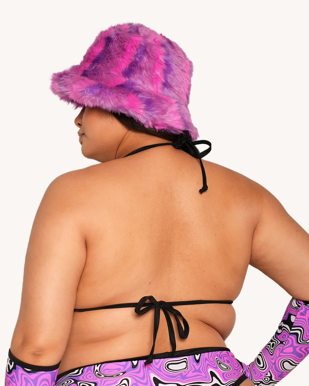 Rolita Couture x iHR Ultraviolet Vortex Rebel Chain Top sold by iHeartRaves product image thumbnail 5