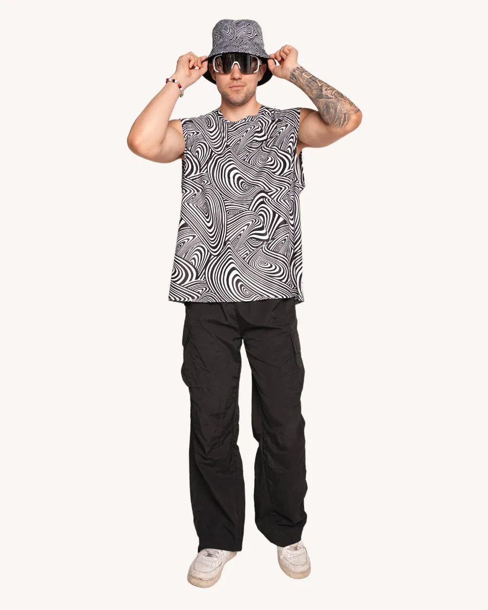 Lucid Loop Muscle Tee sold by iHeartRaves product image thumbnail 3