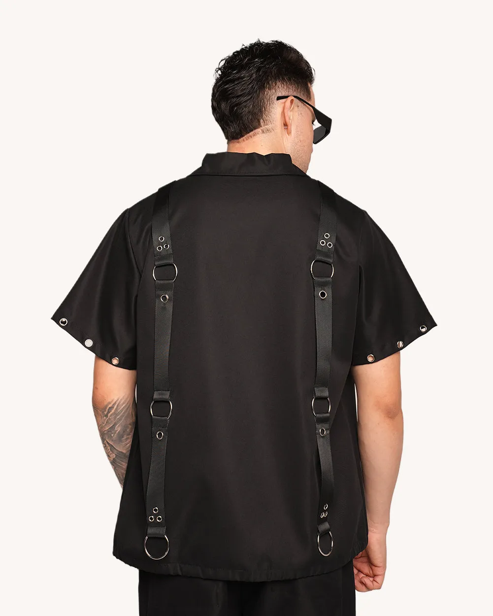 Bow Down Men's Zip Up Top sold by iHeartRaves product image thumbnail 2