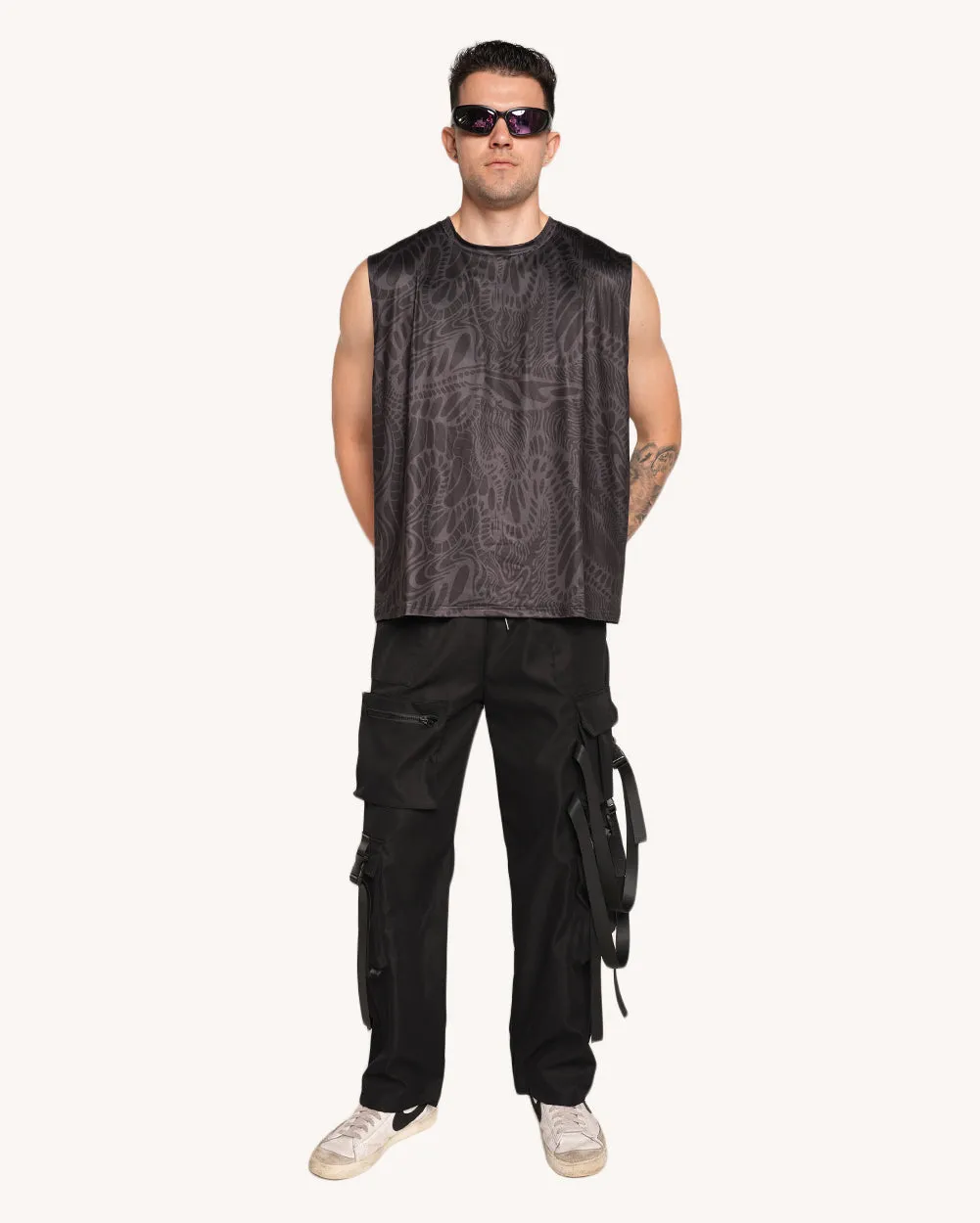 Wormhole Men's Tank Top sold by iHeartRaves product image thumbnail 3