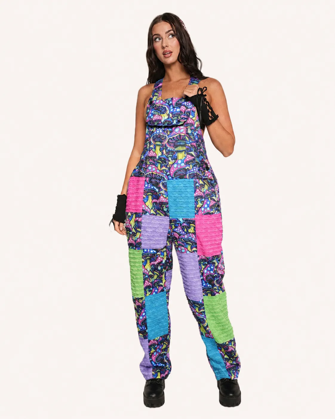 Glowshroom Overalls sold by iHeartRaves product image thumbnail 5