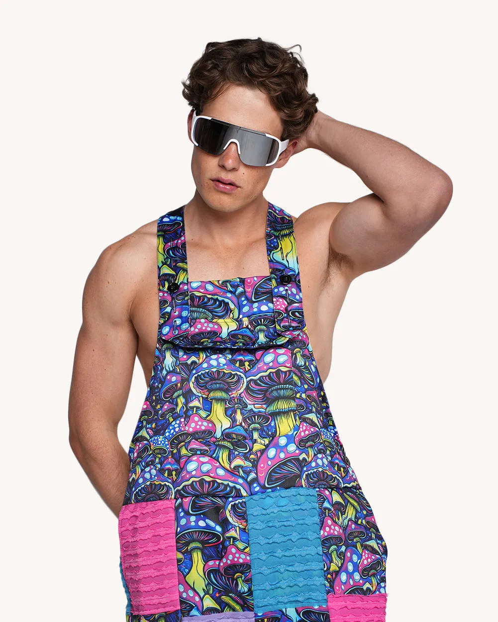 Glowshroom Overalls sold by iHeartRaves product image thumbnail 3