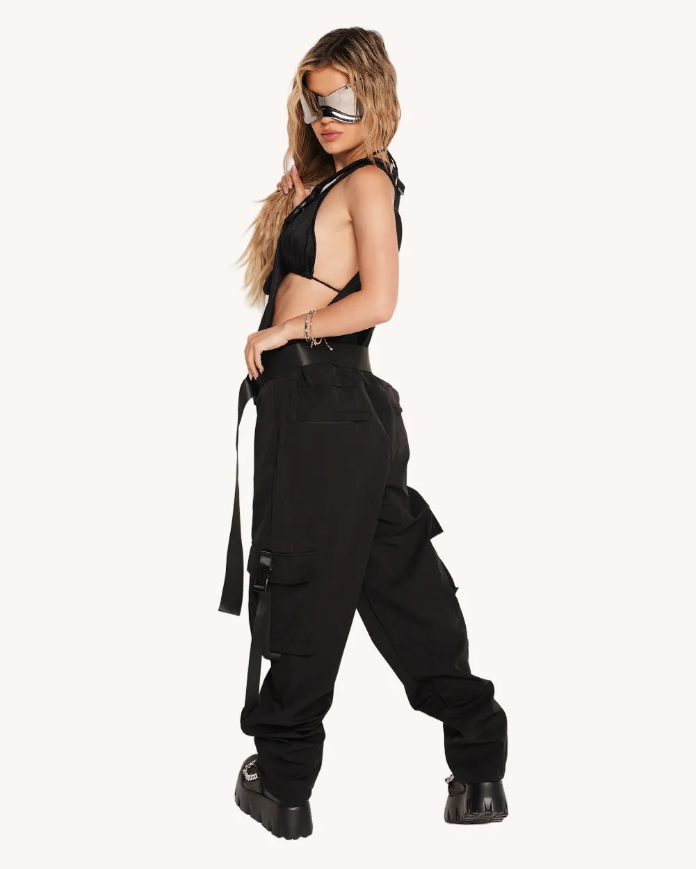404 Error Overalls sold by iHeartRaves product image thumbnail 3