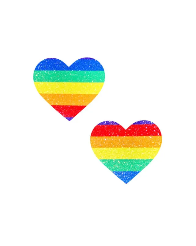 Neva Nude Love Trumps Hate Pasties sold by iHeartRaves