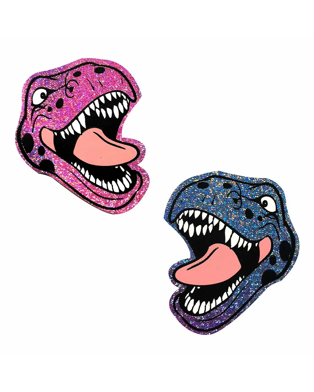 Neva Nude Holo T-Rex Dino Pasties sold by iHeartRaves