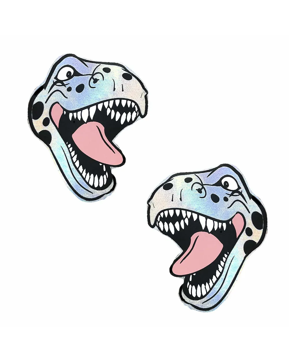 Neva Nude Holo T-Rex Dino Pasties sold by iHeartRaves product image thumbnail 2
