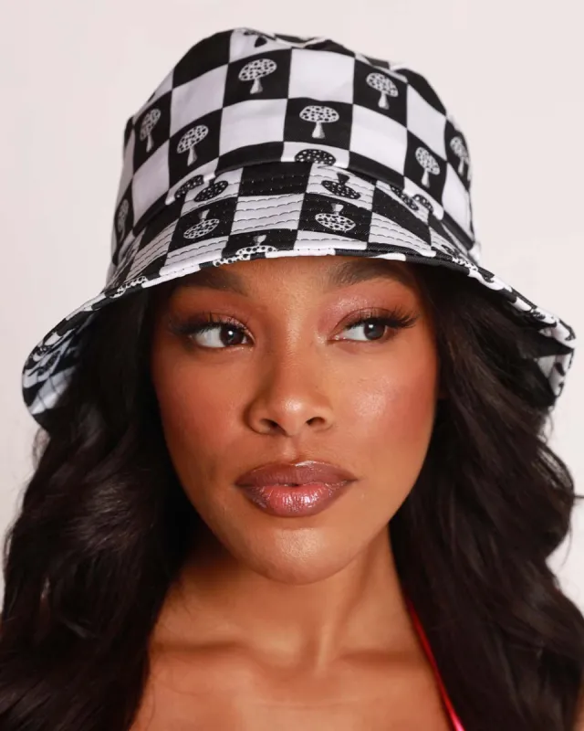 Grey Area Mushroom Bucket Hat sold by iHeartRaves