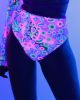 Rolita Couture x iHR Poppy Petals Scrunch Bottoms sold by iHeartRaves