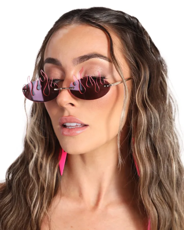 Fuel to the Flame Glasses sold by iHeartRaves