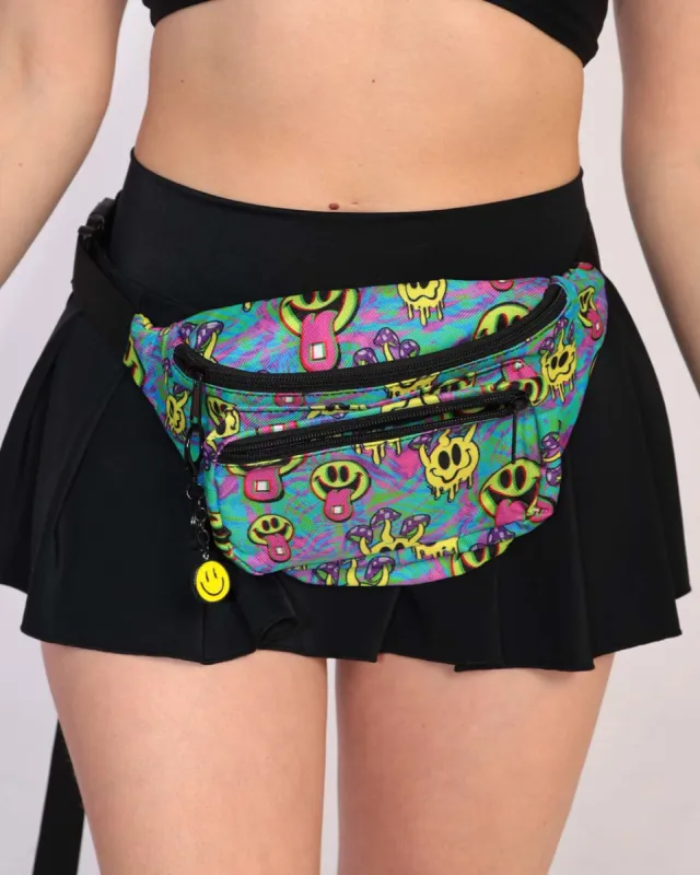 Tripp Out UV Reactive Fanny Pack sold by iHeartRaves