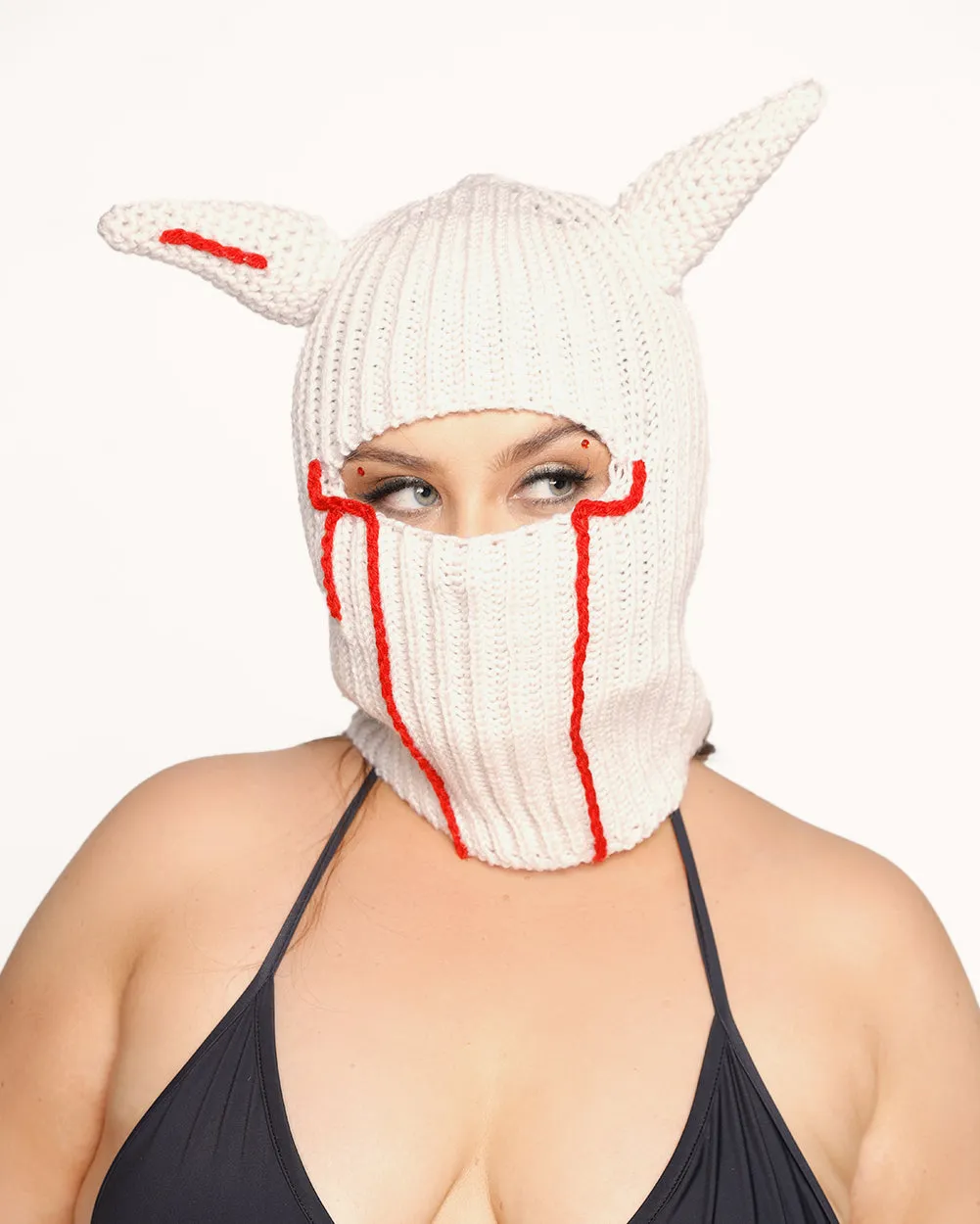 Devil in Disguise Balaclava Hat sold by iHeartRaves product image thumbnail 3