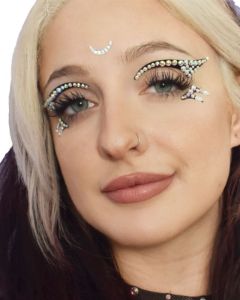 Lunautics Bold AF Iridescent Face Jewels sold by iHeartRaves