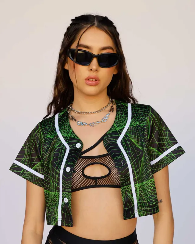 Psycho Sonic Headbanger Cropped Jersey sold by iHeartRaves