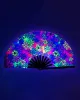Daisy Dreamland UV Reactive Hand Fan sold by iHeartRaves