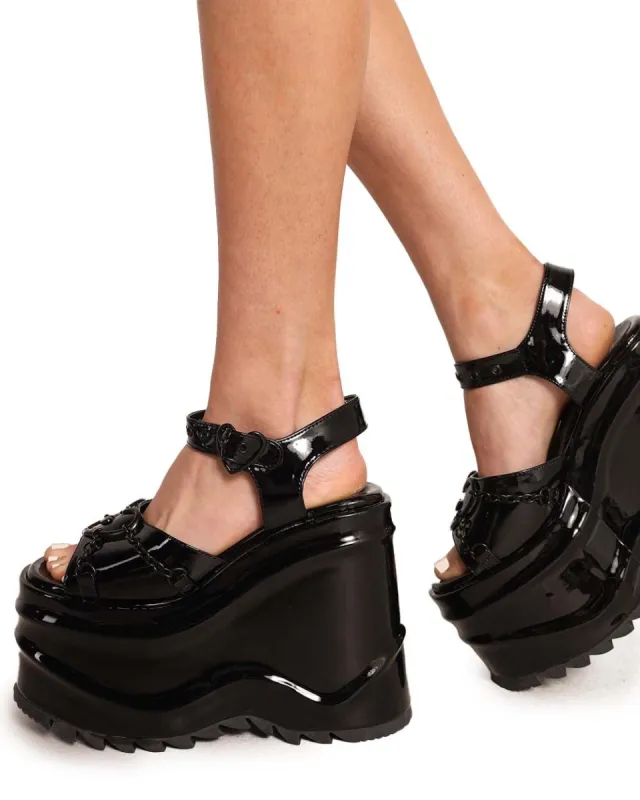 Demonia Mystic Vixen Platform Sandals sold by iHeartRaves