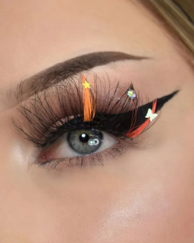 Lunautics Sorbet Sparkle Rhinestone Eyelashes sold by iHeartRaves