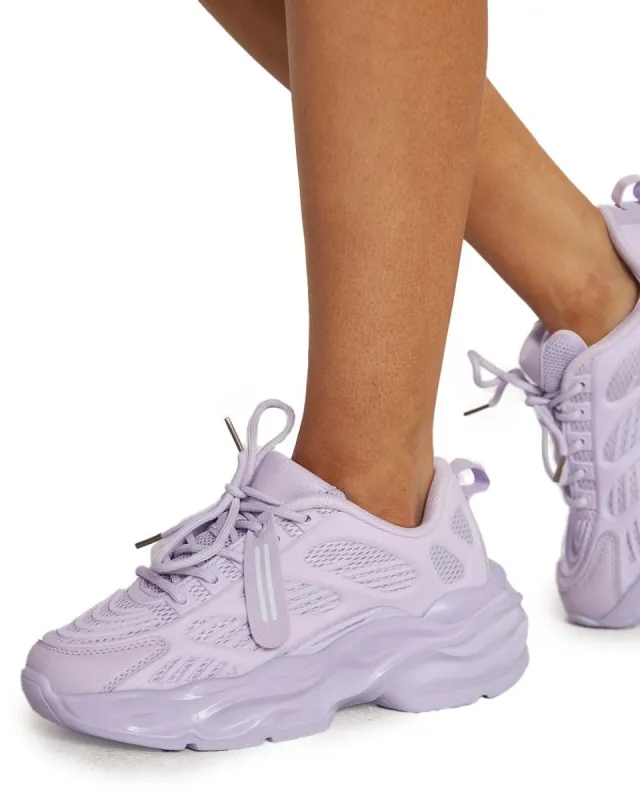 Purple Ripple Platform Sneakers sold by iHeartRaves