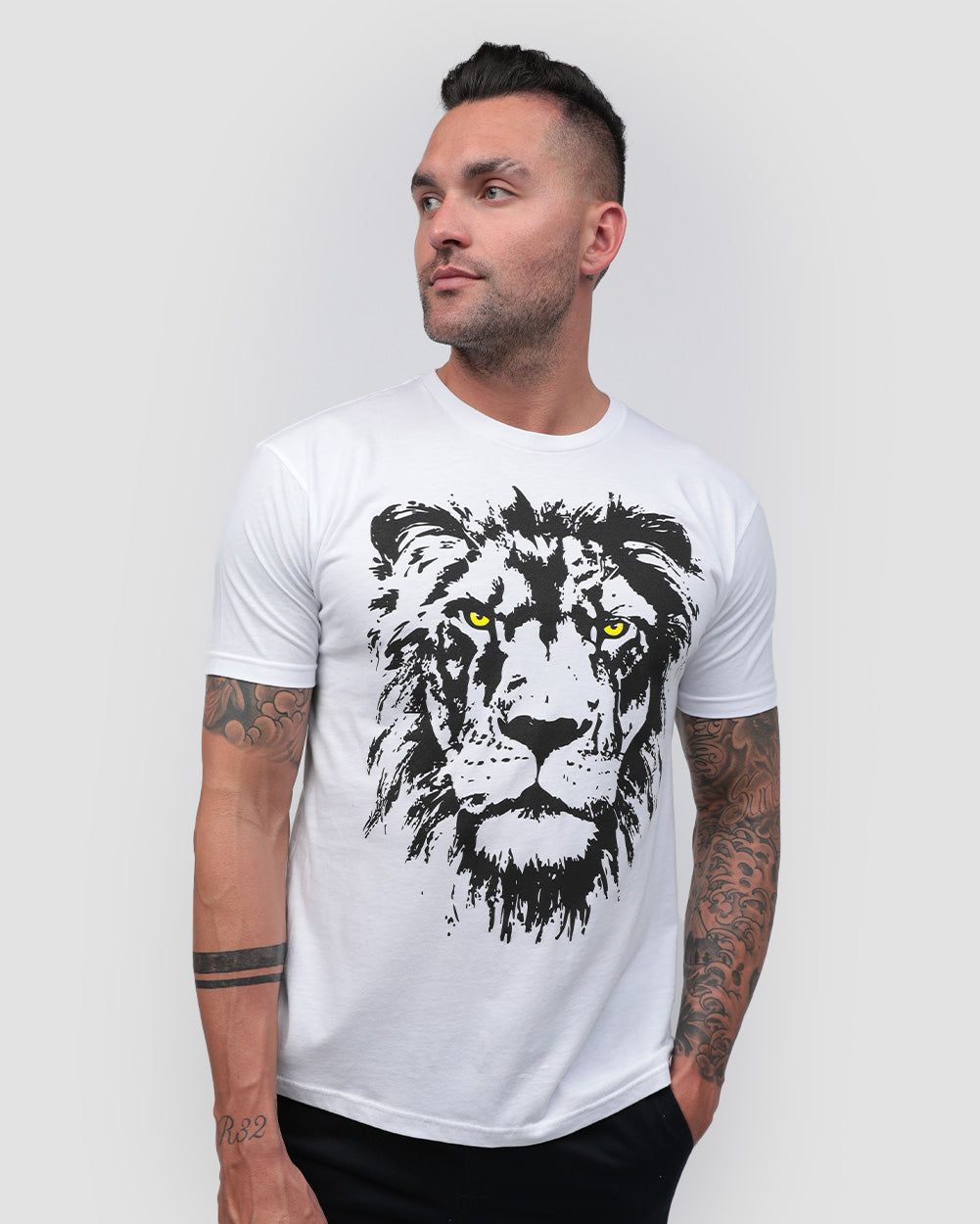 Lion Vision Tee sold by iHeartRaves product image thumbnail 2