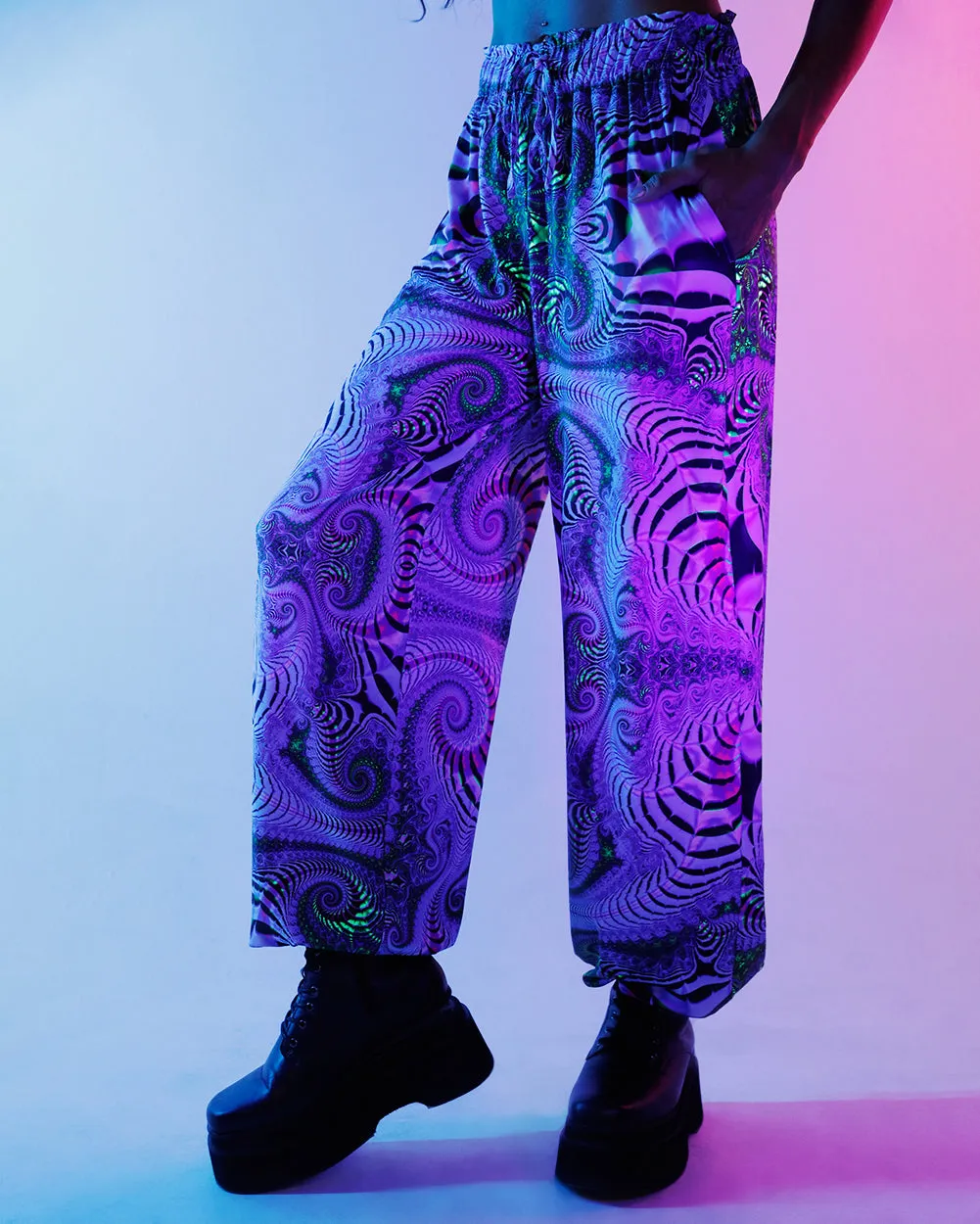 Trippy Tide Harem Pants sold by iHeartRaves product image thumbnail 2