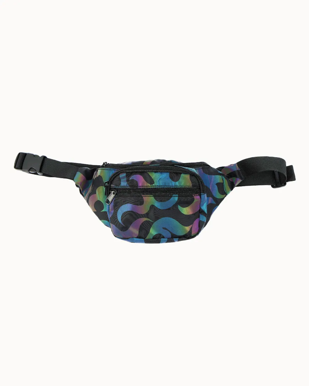 Brightest Flame Rainbow Reflective Fanny Pack sold by iHeartRaves