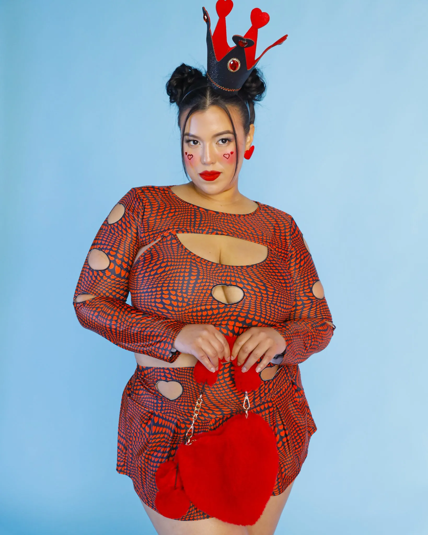 Lovesick Furry Heart Purse sold by iHeartRaves product image thumbnail 2