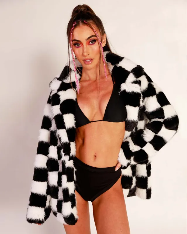 Checkmate Checkered Jacket sold by iHeartRaves