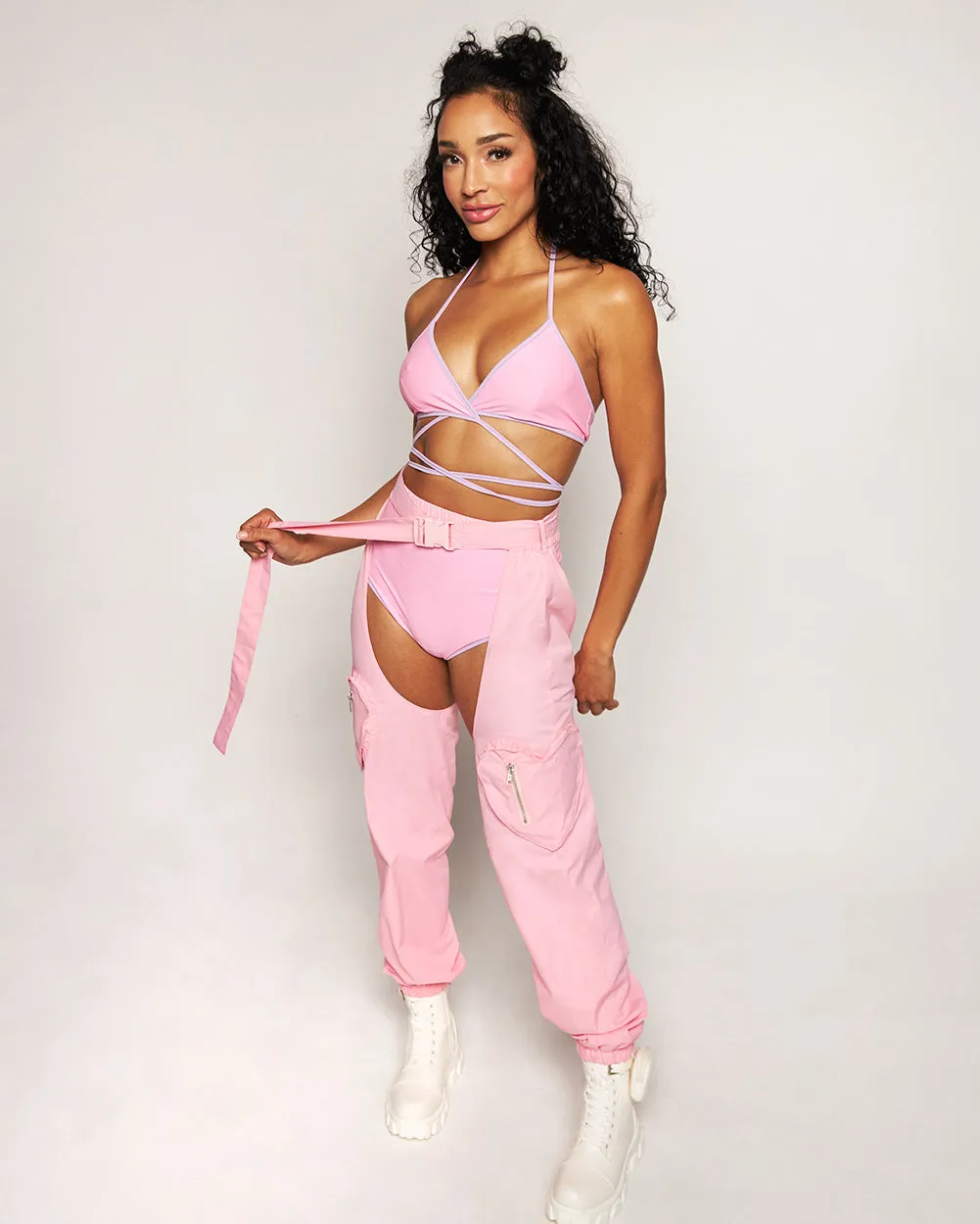 Cupid's Cutie Chaps with Heart Pockets sold by iHeartRaves product image thumbnail 5