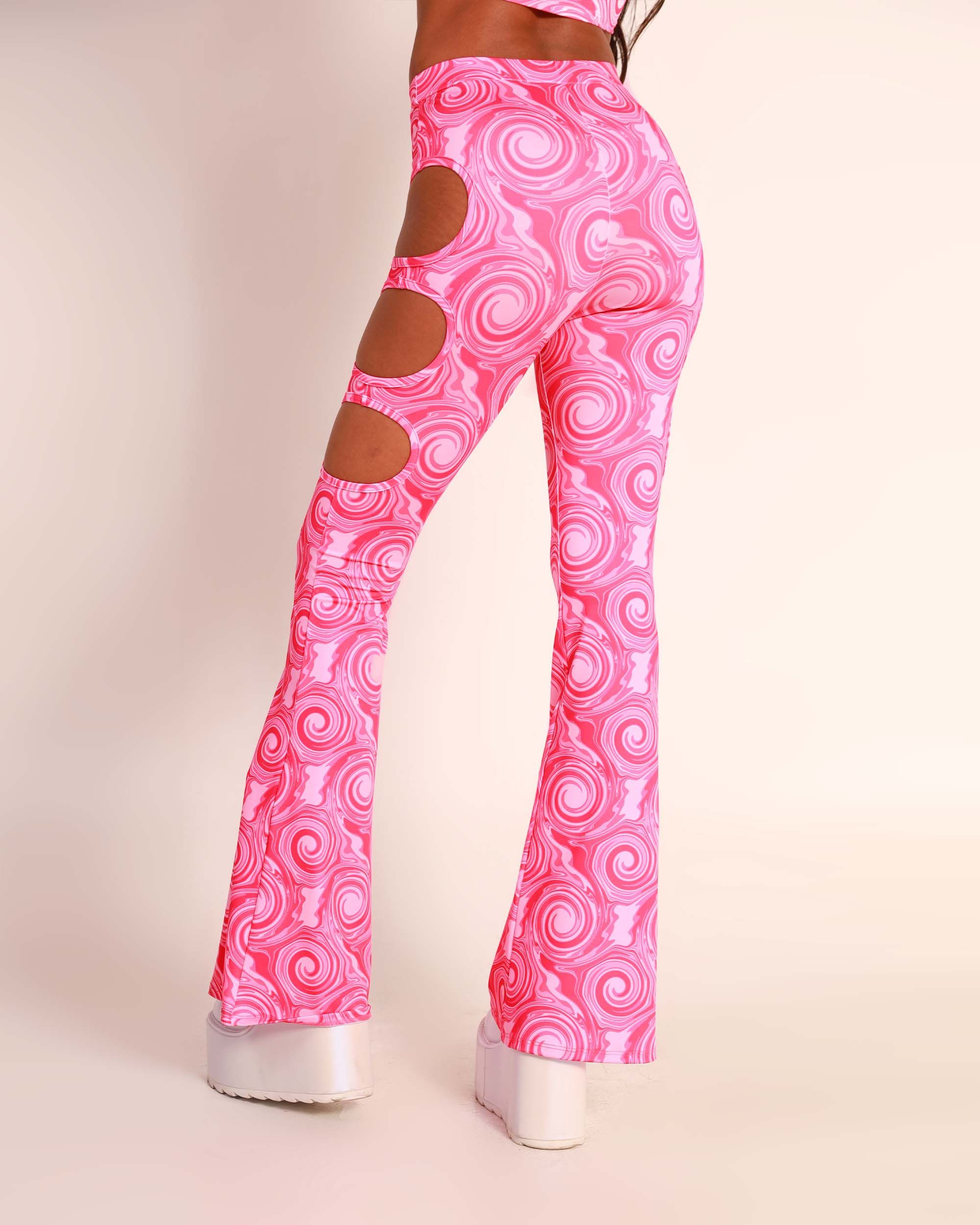 Mellow Flow Cutout Bell Bottoms sold by iHeartRaves product image thumbnail 2