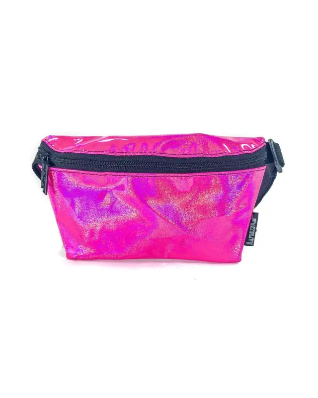 Bespeckled in Rainbow Holo Fanny Pack sold by iHeartRaves
