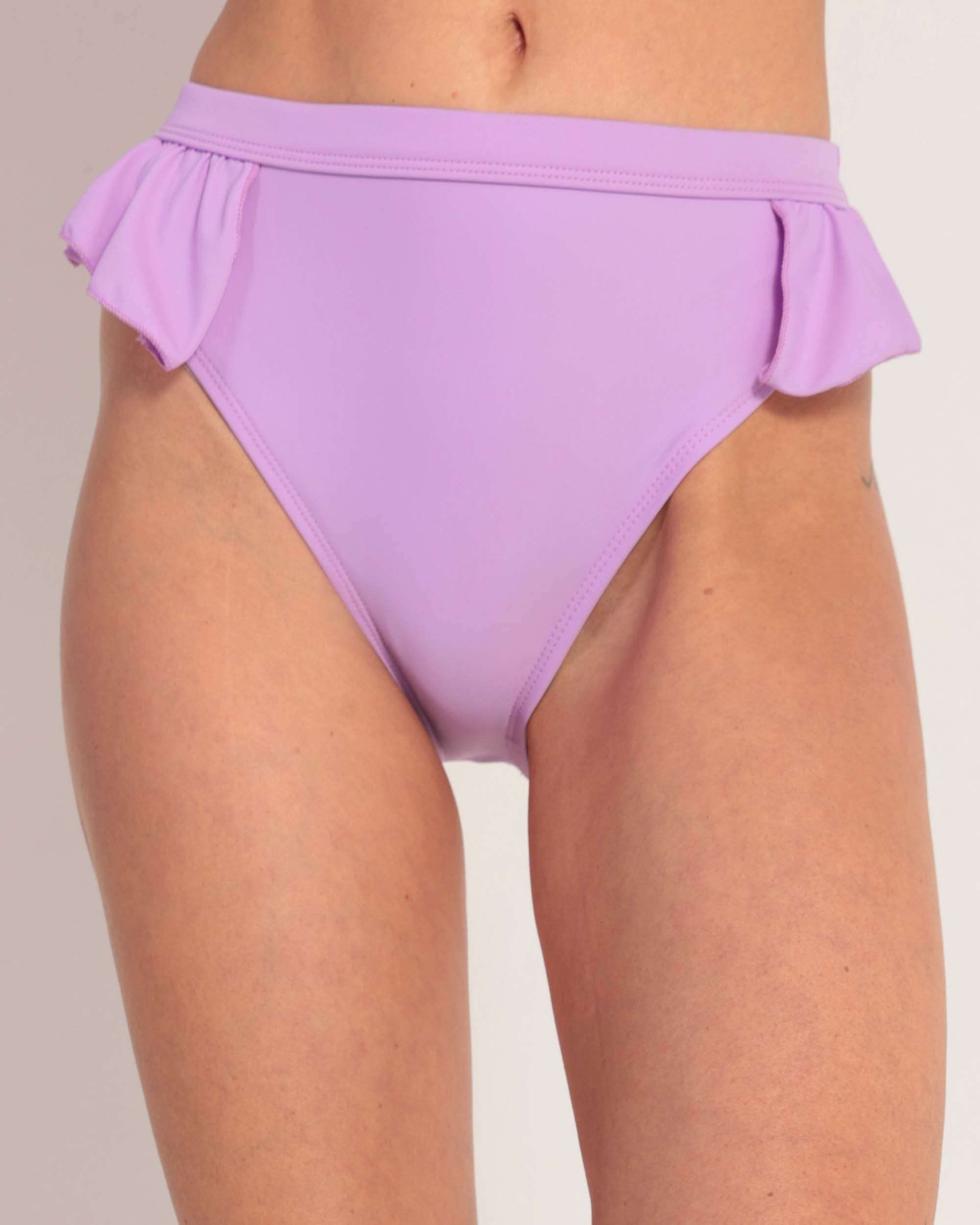 Recycled Fabric Rave Baby Ruffle High Waist Bottoms sold by iHeartRaves product image thumbnail 3