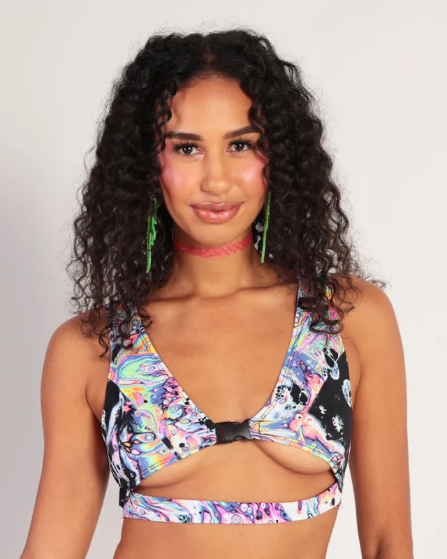 Liquid Tripp Underboob Speed Clasp Top sold by iHeartRaves