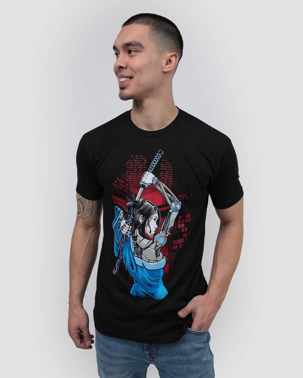 Cyber District Tee sold by iHeartRaves product image thumbnail 2