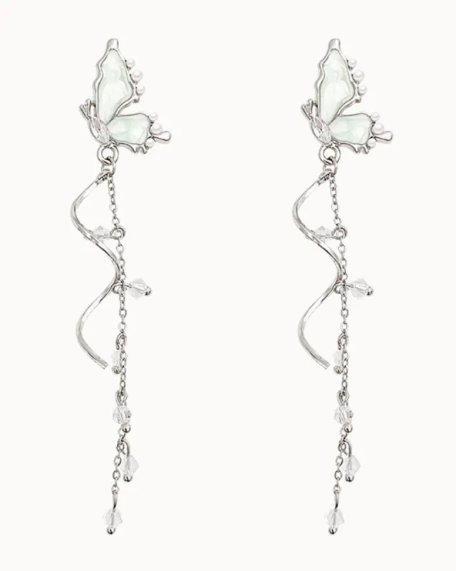 So Delicate Butterfly Earrings sold by iHeartRaves