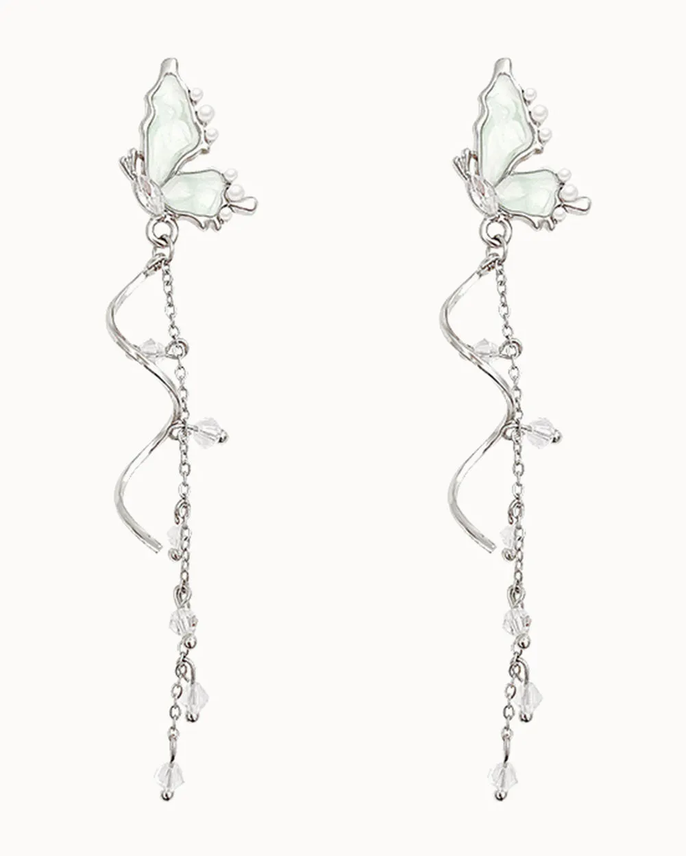 So Delicate Butterfly Earrings sold by iHeartRaves