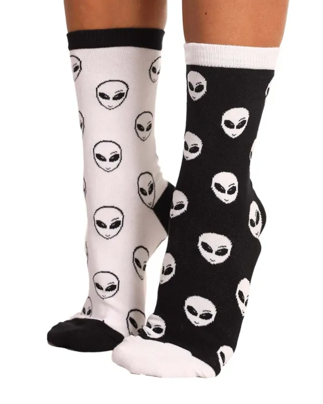 Alien Alert Socks sold by iHeartRaves