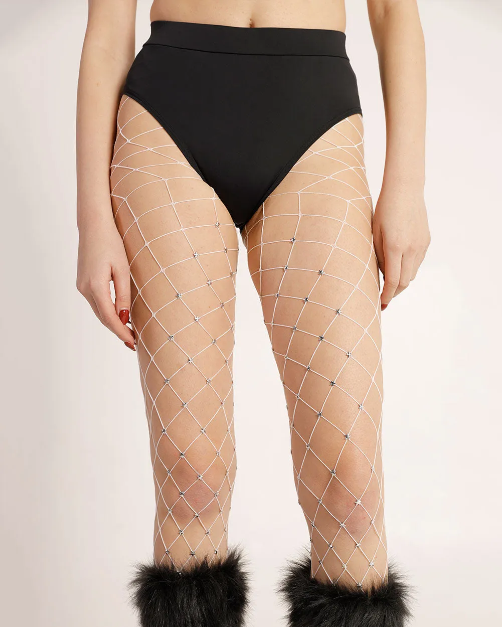 Shine Bright Star Fishnet Tights sold by iHeartRaves product image thumbnail 3