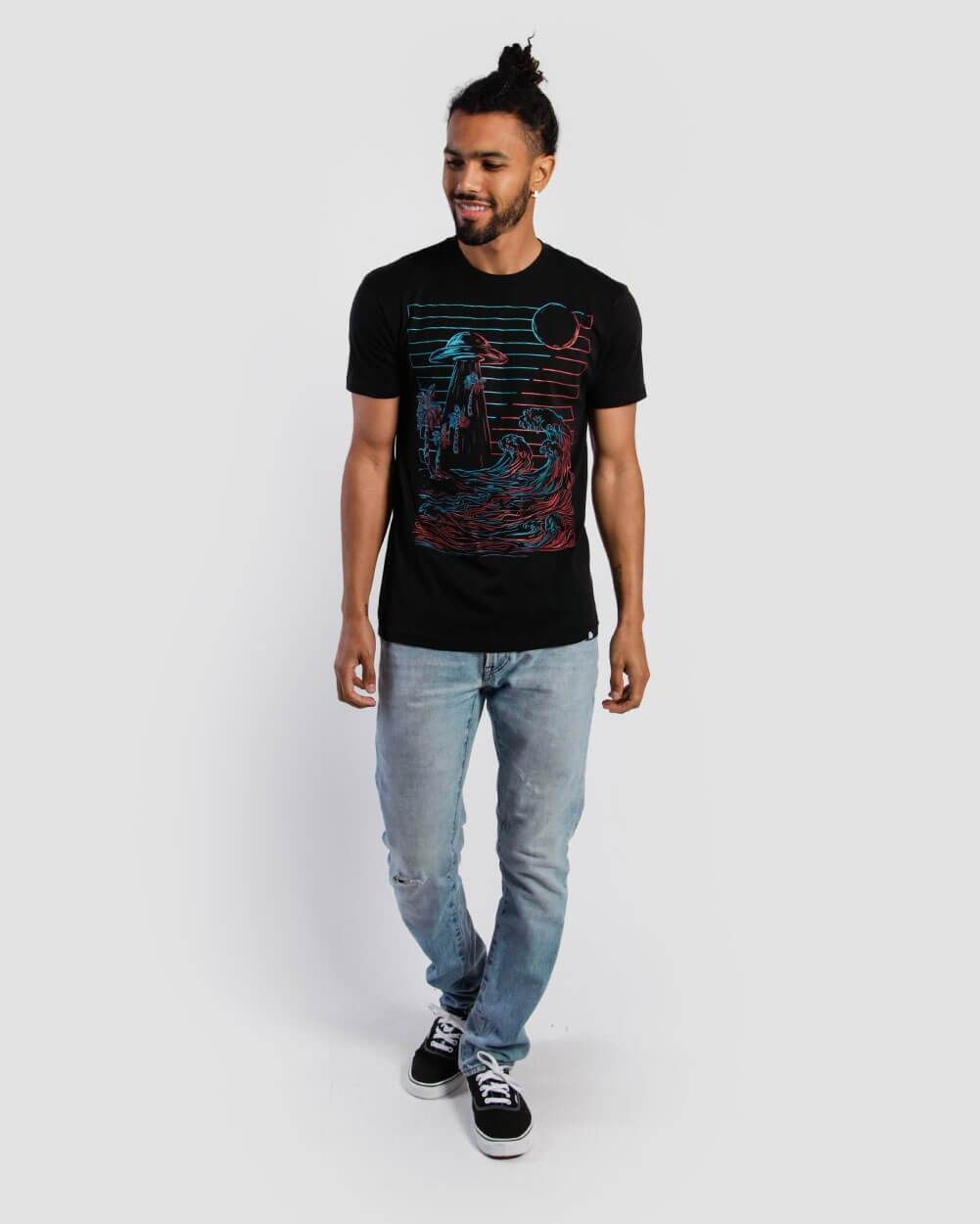 Unnatural Forces Glow-in-the-Dark Tee sold by iHeartRaves product image thumbnail 4