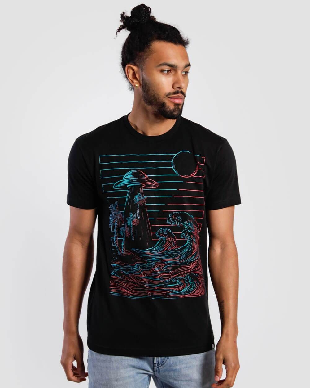 Unnatural Forces Glow-in-the-Dark Tee sold by iHeartRaves product image thumbnail 2